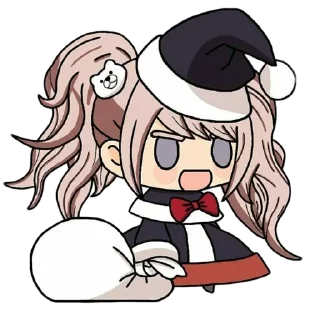 Sticker from Danganronpa Padoru @Gian_TGX