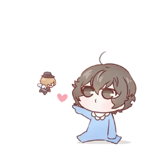 🌸 emoji soukoku kawaii @kazuki_tono Telegram sticker 8 of 98