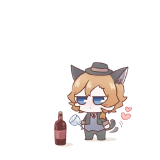 🌸 emoji soukoku kawaii @kazuki_tono Telegram sticker 4 of 98