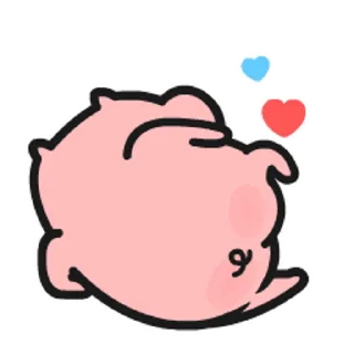 Sticker from 乖巧的菜豬2 @kal_pc