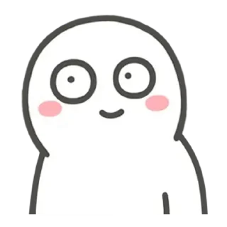 😊 emoji 空白人的動態 2 Telegram sticker 21 of 24