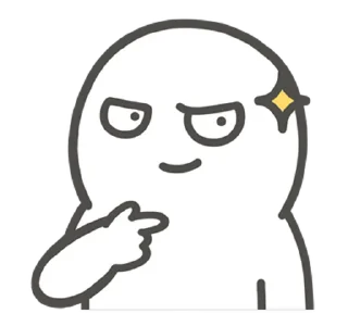 Sticker from 空白人的動態 2