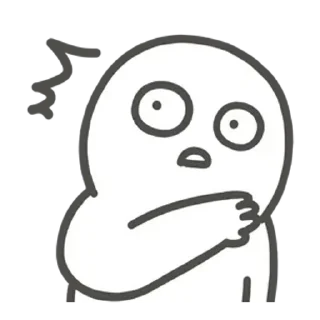 😊 emoji 空白人的動態 2 Telegram sticker 17 of 24