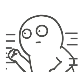 😊 emoji 空白人的動態 2 Telegram sticker 20 of 24