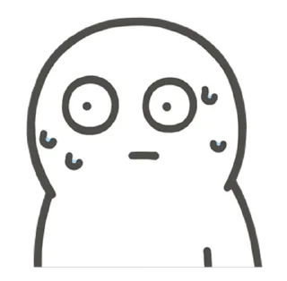 😊 emoji 空白人的動態 2 Telegram sticker 10 of 24