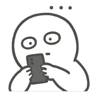 😊 emoji 空白人的動態 2 Telegram sticker 14 of 24