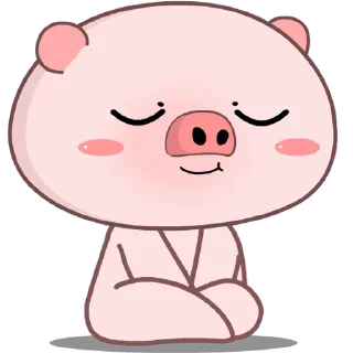 😊 emoji Pinky The Pig 2: Pop-up stickers @kal_pc Telegram sticker 17 of 24