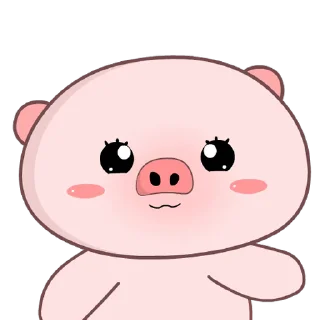 Sticker from Pinky The Pig 2: Pop-up stickers @kal_pc