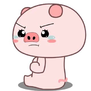 😊 emoji Pinky The Pig 2: Pop-up stickers @kal_pc Telegram sticker 24 of 24