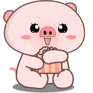 😊 emoji Pinky The Pig 2: Pop-up stickers @kal_pc Telegram sticker 10 of 24