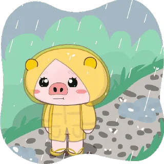 Sticker from Pinky The Pig 2: Pop-up stickers @kal_pc