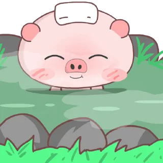 😊 emoji Pinky The Pig 2: Pop-up stickers @kal_pc Telegram sticker 18 of 24