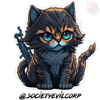 Sticker from SOCIETY EVIL CORP
