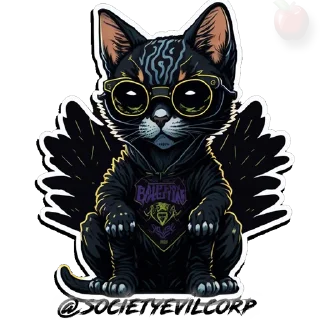 Sticker from SOCIETY EVIL CORP
