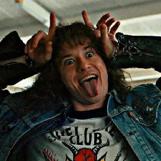 😛 emoji Stranger Things Telegram sticker 7 of 50