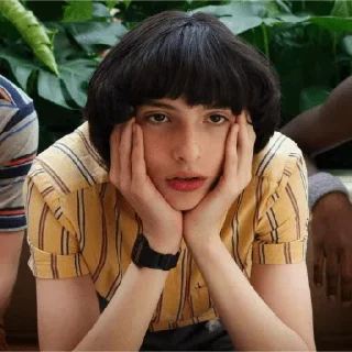 😕 emoji Stranger Things Telegram sticker 18 of 50