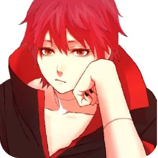 👍 emoji ❤𝐒𝐚𝐬𝐨𝐫𝐢 𝕥𝕙𝕖 🎀ᰔᩚ Red ᰔᩚ🎀 Telegram sticker 5 of 28