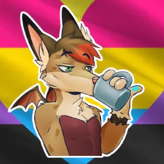 Sticker from Chrispress Yourself V2 @fentherofflames