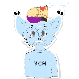 Sticker from Chrispress Yourself V2 @fentherofflames
