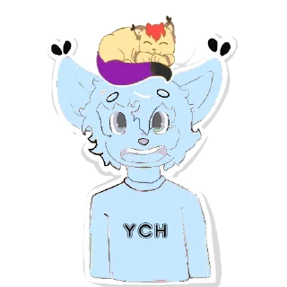 Sticker from Chrispress Yourself V2 @fentherofflames