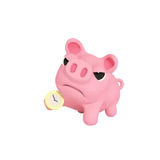Sticker from Adorable Rosa the Pig @kal_pc