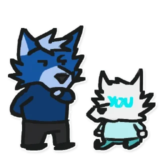 Sticker from Mini Manu by @ManuSoa