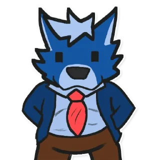 👔 emoji Mini Manu by @ManuSoa Telegram sticker 21 of 117