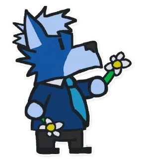 💐 emoji Mini Manu by @ManuSoa Telegram sticker 18 of 117