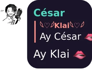 🙂 emoji *✧♡Klai♡✧⁠*'s sticker pack (@darkakamibot) Telegram sticker 17 of 27