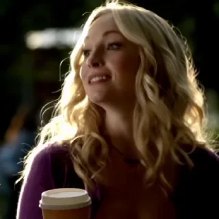🍔 emoji ャ. Caroline Forbes ；@Unince . Telegram sticker 19 of 50
