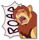 🦁 emoji Sagemane & Tenebris Telegram sticker 13 of 86