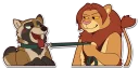 🐶 emoji Sagemane & Tenebris Telegram sticker 20 of 86