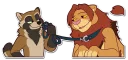 🐶 emoji Sagemane & Tenebris Telegram sticker 19 of 86