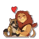 ❤ emoji Sagemane & Tenebris Telegram sticker 21 of 86