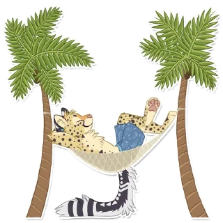 Sticker from Sage Cheetah