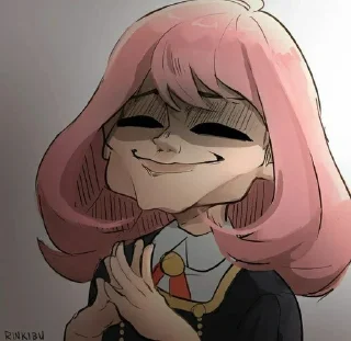 🗿 emoji Anyaverse Telegram sticker 13 of 72