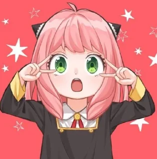 ✌️ emoji Anyaverse Telegram sticker 1 of 72