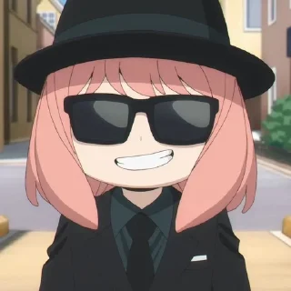 😎 emoji Anyaverse Telegram sticker 12 of 72