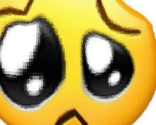 🥺 emoji reactions de la bola amarilla Telegram sticker 9 of 35