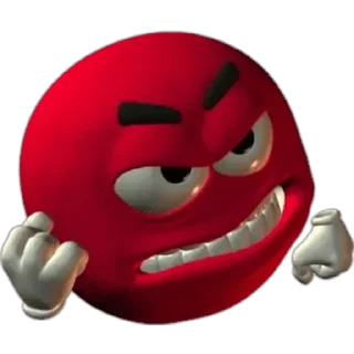 😡 emoji bola amarilla Telegram sticker 23 of 41