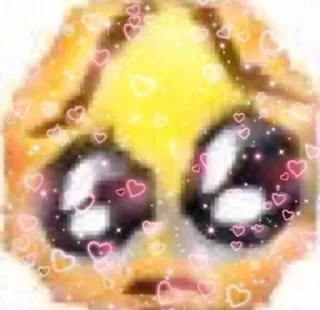 🥺 emoji reactions de la bola amarilla Telegram sticker 14 of 35