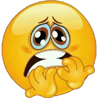 😟 emoji bola amarilla Telegram sticker 16 of 41
