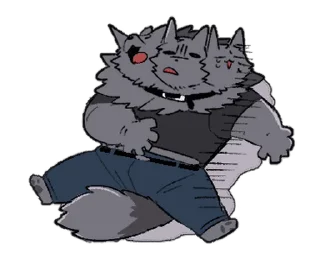 ⭐ emoji Dog!Dog!Dog!'s Sticker @moe_sticker_bot Telegram sticker 6 of 24