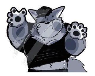 ⭐ emoji Dog!Dog!Dog!'s Sticker @moe_sticker_bot Telegram sticker 16 of 24