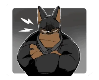 ⭐ emoji Dog!Dog!Dog!'s Sticker @moe_sticker_bot Telegram sticker 19 of 24