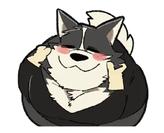 ⭐ emoji Dog!Dog!Dog!'s Sticker @moe_sticker_bot Telegram sticker 22 of 24