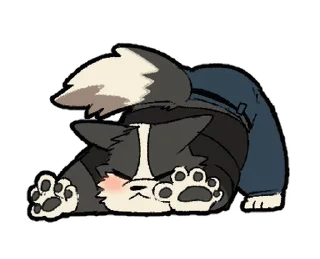 ⭐ emoji Dog!Dog!Dog!'s Sticker @moe_sticker_bot Telegram sticker 24 of 24