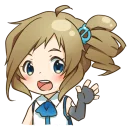 Sticker from Inori Aizawa