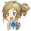 Sticker from Inori Aizawa
