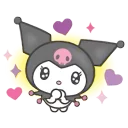 Sticker from Kuromi
